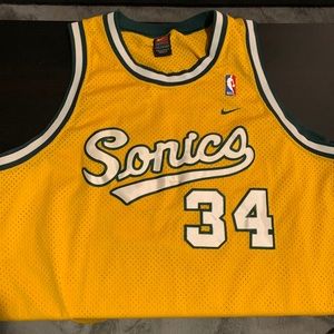 RARE Seattle Sonics Ray Allen Jersey